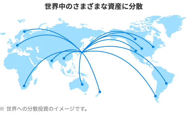 投資のリスクを抑えられる